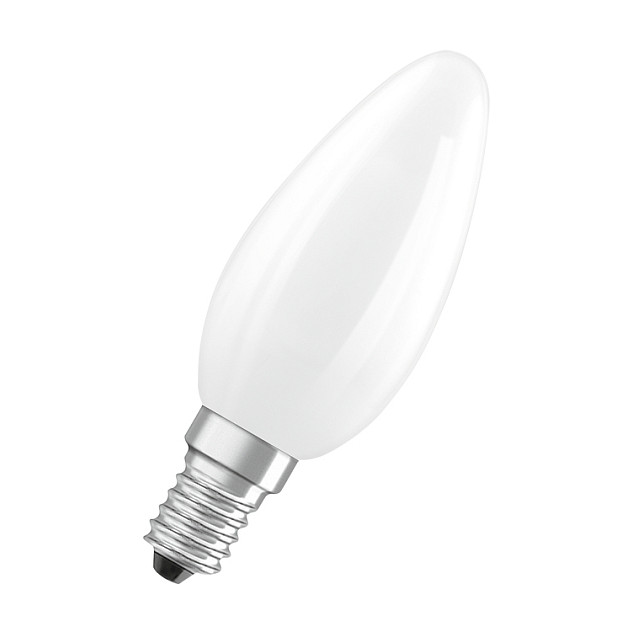 OSRAM LED CLASSIC B DIM P Bombilla LED CLB40 DIM 3.4W E14 Dimmable, 470 lm, Blanco Cálido 2700K, Forma Vela