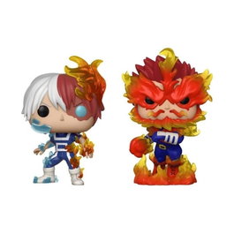 Funko Pop! My Hero Academia Pack de 2 Figuras Shoto Todoroki y Endeavor Exclusive