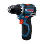 Bosch GSR 12V-32 Professional Taladro de Pistola 12V con 2 Baterías y Kit de Accesorios