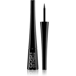 Gosh, Delineador líquido, 01, Negro, 2.5 ml