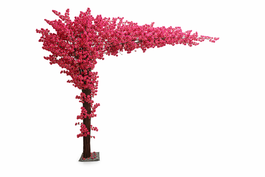 DKD Home Decor Árbol Buganvilla Fucsia 180x50x250 cm