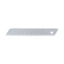 Olfa Juego de 10 cuchillas MTB-10B troceables plateadas 12,5 mm