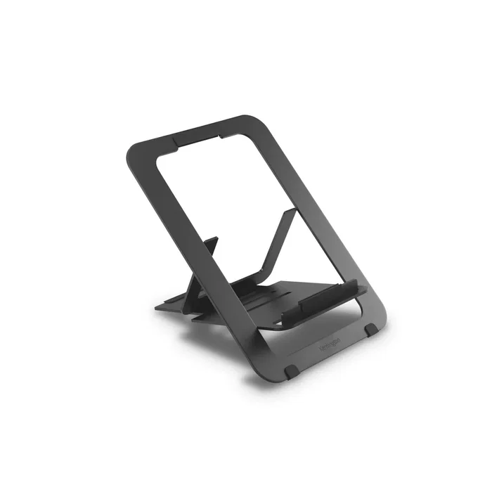 Kensington K50428WW Soporte Elevador Ajustable para Portátil y Tablet Ergonómico, Aluminio, Negro, Compatible 10-17", hasta 3 kg