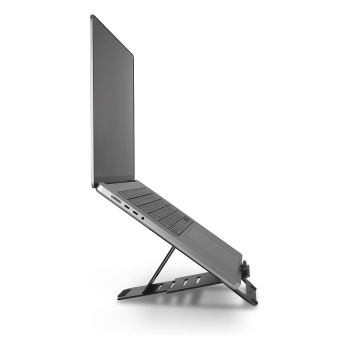 Kensington Soporte para portátil EQ ajustable de aluminio Negro