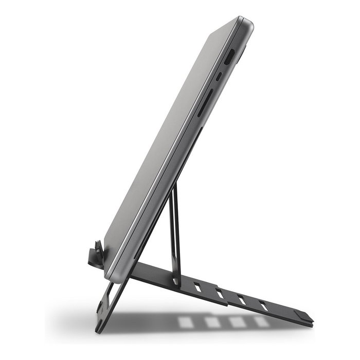 Kensington Soporte para portátil EQ ajustable de aluminio Negro
