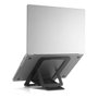 Kensington Soporte para portátil EQ ajustable de aluminio Negro