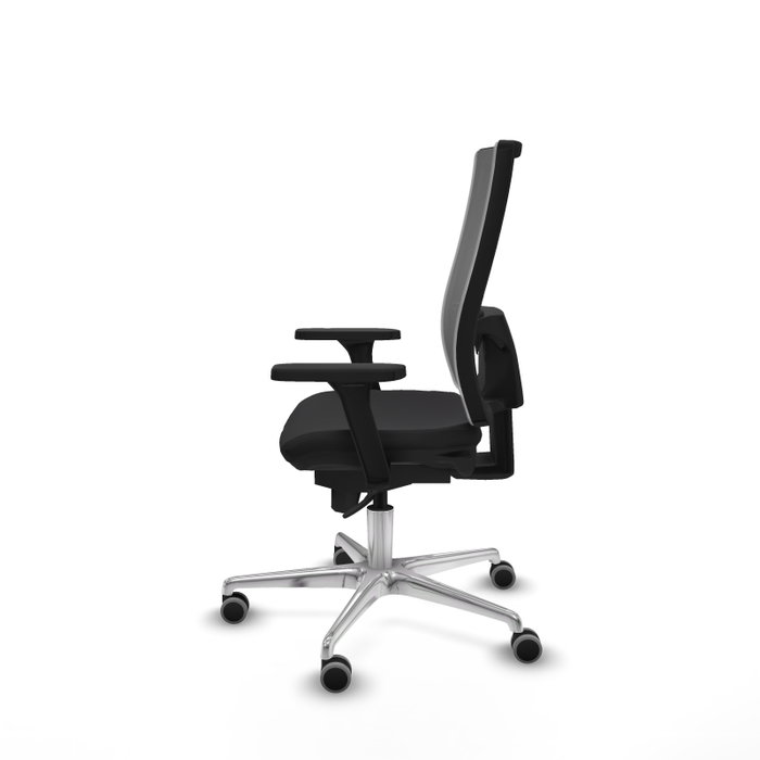 PIQUERAS Y CRESPO Silla de oficina Horna con mecanismo Sincro, Negro y Gris PIQUERAS Y CRESPO Silla de oficina Horna con mecanismo Sincro, Negro y Gris