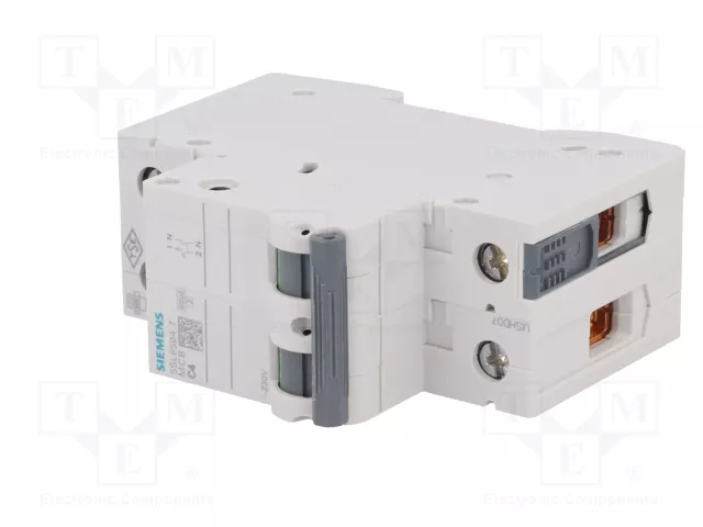 SIEMENS 5SL6504-7 Interruptor magnetotérmico 4A 1+N 6kA