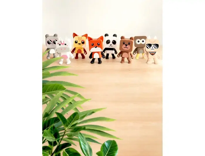 Wondee Altavoz bailarín corgi 3W Bluetooth con micrófono