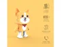 Wondee Altavoz bailarín corgi 3W Bluetooth con micrófono
