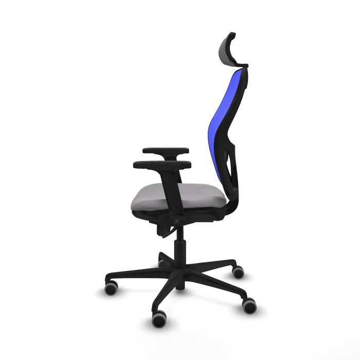 PIQUERAS Y CRESPO Silla de oficina Jorquera con mecanismo Sincro, Negro