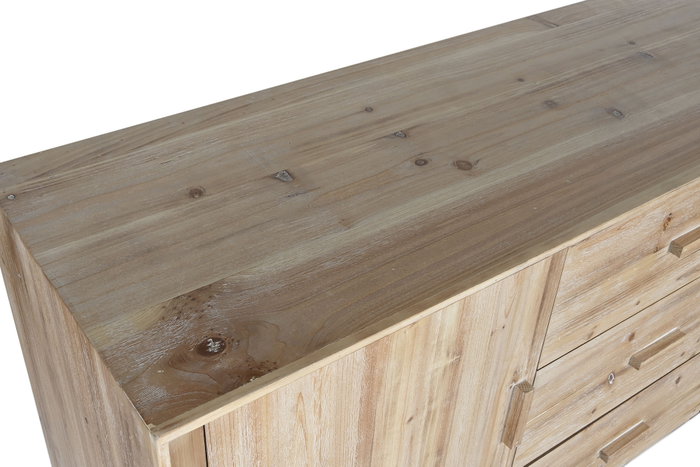 DKD Home Decor Buffet de Abeto y MDF Natural 150x40x100 DKD Home Decor Buffet de Abeto y MDF Natural 150x40x100