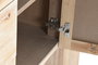 DKD Home Decor Buffet de Abeto y MDF Natural 150x40x100