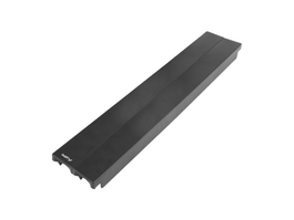 Lanberg Panel Ciego Ignífugo de Montaje Rápido de Plástico 19 Pulgadas 2U Negro