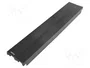 Lanberg Panel ciego ignífugo de montaje rápido 19 pulgadas 2U negro