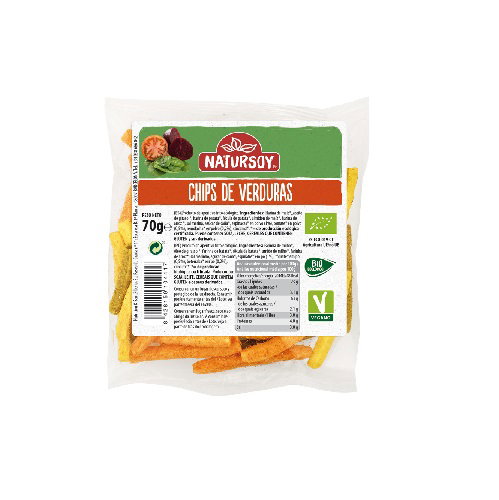 NATURSOY Chips de Verduras BIO 70g NATURSOY Chips de Verduras BIO 70g