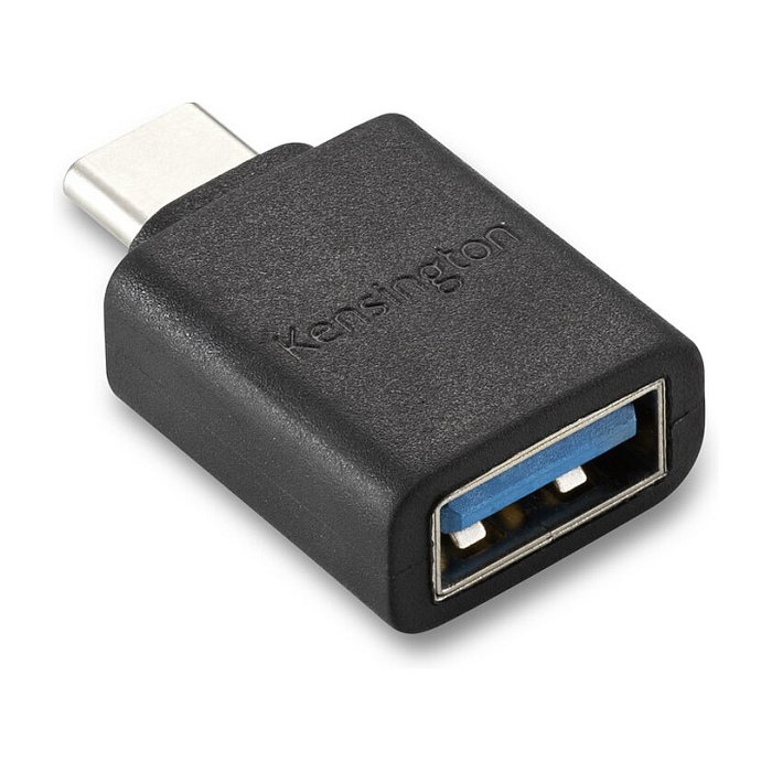Kensington Adaptador CA1010 M/H de USB-C a USB-A Negro Kensington Adaptador CA1010 M/H de USB-C a USB-A Negro