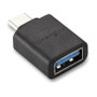 Kensington Adaptador CA1010 M/H de USB-C a USB-A Negro