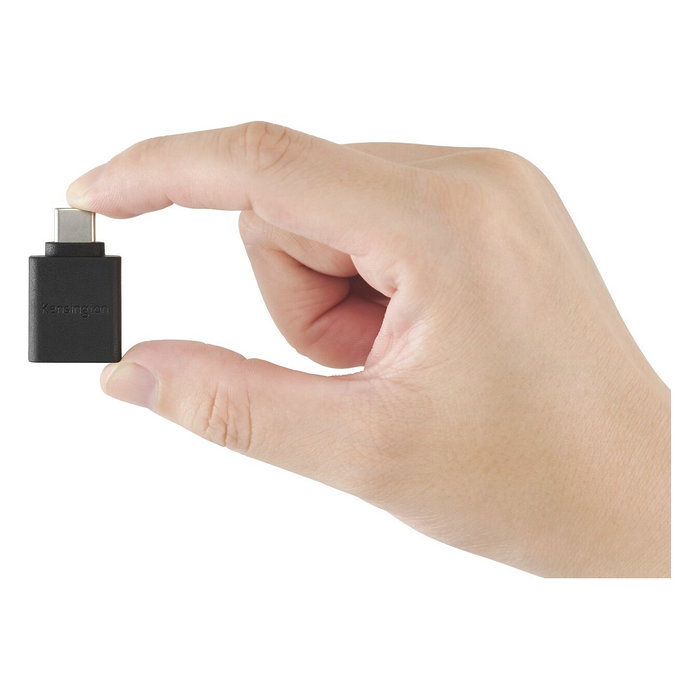Kensington Adaptador CA1010 M/H de USB-C a USB-A Negro Kensington Adaptador CA1010 M/H de USB-C a USB-A Negro