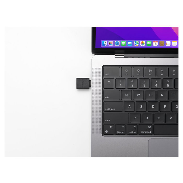 Kensington Adaptador CA1010 M/H de USB-C a USB-A Negro Kensington Adaptador CA1010 M/H de USB-C a USB-A Negro