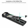 Tooq Caja Externa SSD M.2 NVMe TQE-2201BL Azul Aluminio USB 3.2 Gen 2