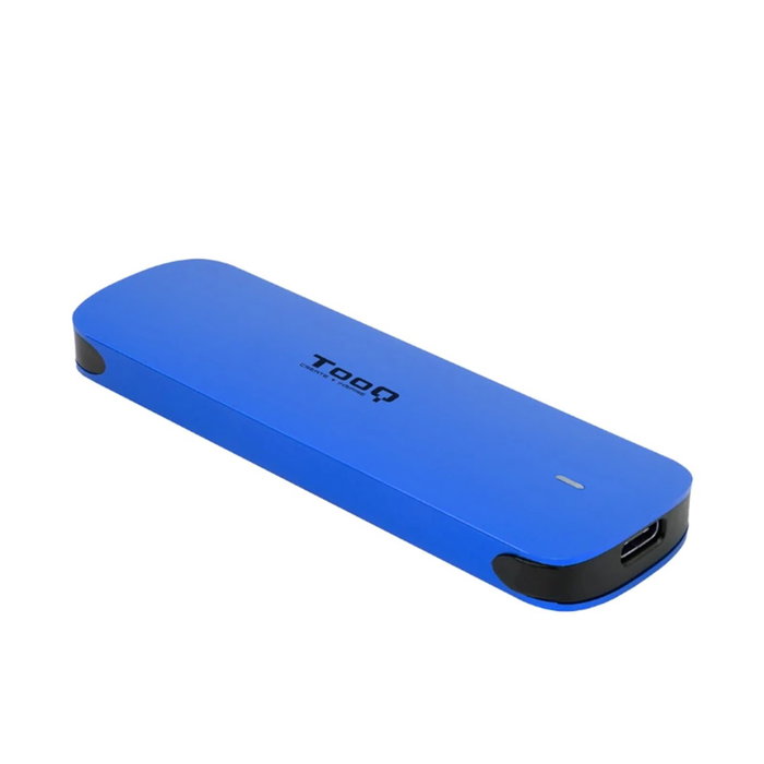 Tooq Caja Externa SSD M.2 NVMe TQE-2201BL Azul Aluminio USB 3.2 Gen 2