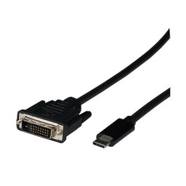 EFB Elektronik EBUSBC-DVIK.2 Cable Adaptador USB Tipo C a DVI-D, 2m, 1080p