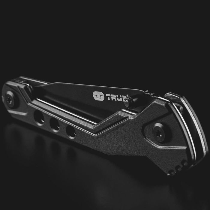 True Navaja Trueblade Outdoor 6 cm Plegable Multiusos con Soporte Magnético para Brocas