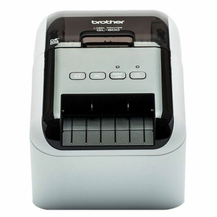 Brother QL-800 Impresora de Etiquetas Térmica Directa Negro y Rojo