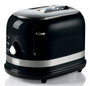 Ariete 149/02 Tostador Moderna de 2 Ranuras Negro con Pinzas