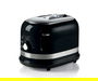 Ariete 149/02 Tostador Moderna 2 Ranuras Negro con Pinzas y 3 Funciones