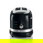 Ariete 149/02 Tostador Moderna 2 Ranuras Negro con Pinzas y 3 Funciones