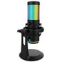 Krom Kaze Micrófono de Condensador RGB Negro
