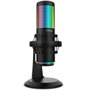 Krom Kaze Micrófono de Condensador RGB Negro