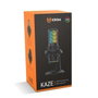 Krom Kaze Micrófono de Condensador RGB Negro