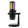 Krom Kaze Micrófono de Condensador RGB Negro