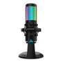 Krom Kaze Micrófono de Condensador RGB Negro