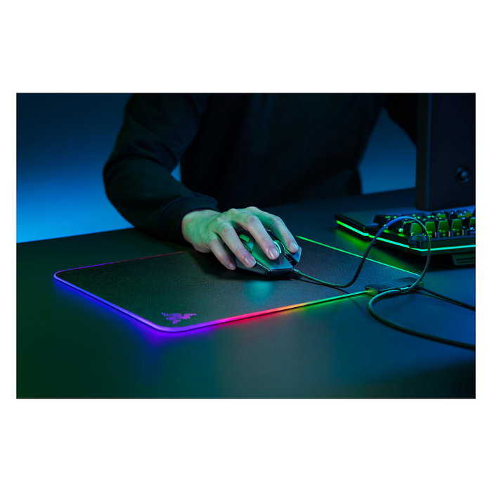 Razer Firefly V2 Alfombrilla de ratón para juegos Negra RGB