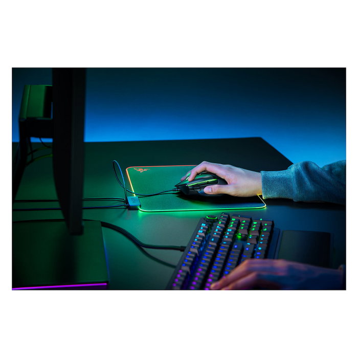 Razer Firefly V2 Alfombrilla de ratón para juegos Negra RGB