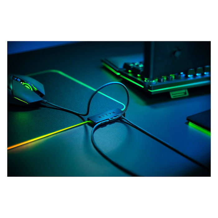 Razer Firefly V2 Alfombrilla de ratón para juegos Negra RGB