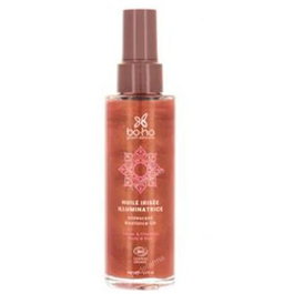 BOHO GREEN MAKE UP Aceite Iluminador Iriscente 02 Rose Gold 100 Ml