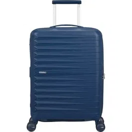 American Tourister 155259-1598 Maleta de Cabina Spinner Expansible 55cm Azul Marino 55x40x23cm 4 Ruedas