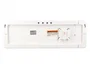 Q-connect Reloj Digital de Pared y Sobremesa con Temperatura y Mando a Distancia