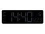 Q-connect Reloj Digital de Pared y Sobremesa con Temperatura y Mando a Distancia