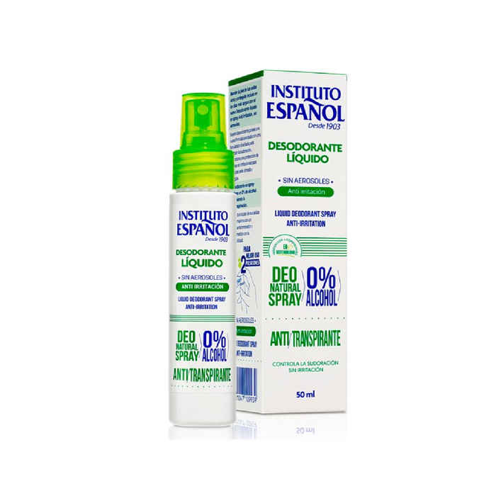 Instituto Español Desodorante Líquido Anti Irritación Spray 50 ml