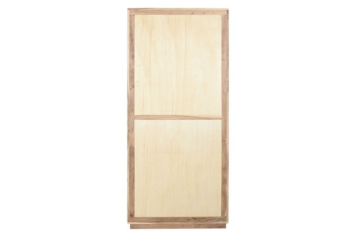 DKD Home Decor Vitrina Indi acacia 1c25 Madera Acacia Natural 80 x 180 x 40 cm