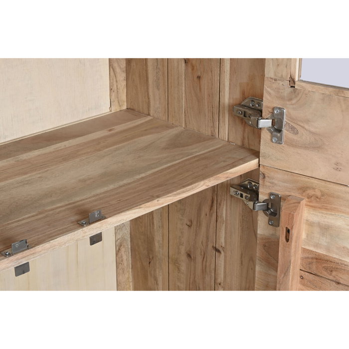 DKD Home Decor Vitrina de Acacia Natural 80x40x180 cm