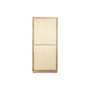 DKD Home Decor Vitrina de Acacia Natural 80x40x180 cm