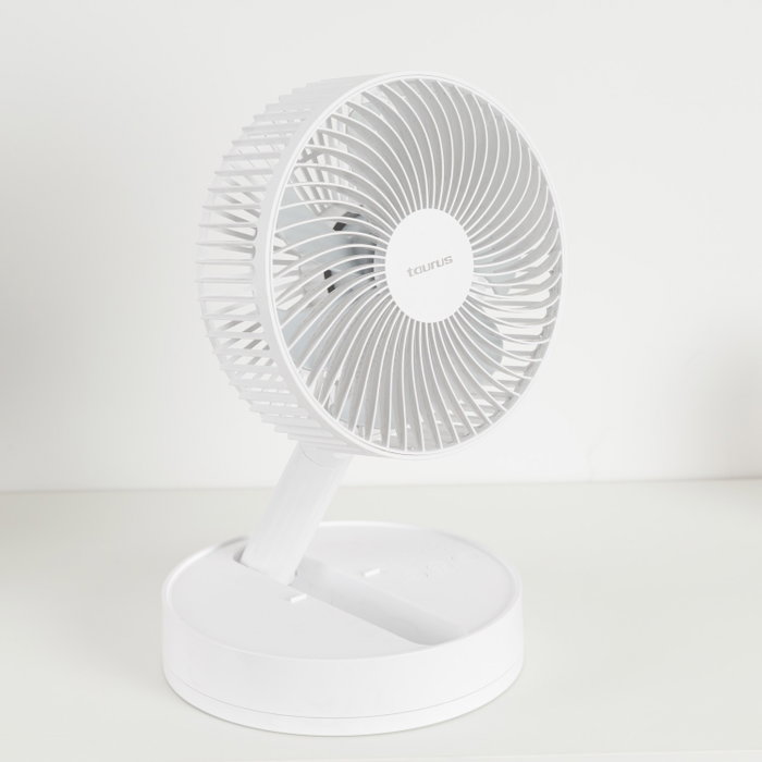 Taurus Foldgo Ventilador de Sobremesa 19cm 36W con Batería 24h Taurus Foldgo Ventilador de Sobremesa 19cm 36W con Batería 24h