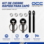 Occ Motorsport Kit Cierre Capot Negro